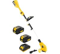 Nemura Coupe-Bordure à Batterie 40V - Léger et Perfomant - Livré avec 2 Batteries 2Ah + 1 Chargeur Rapide - Autonomie optimale pour Jardin - Qualité Professionnelle - Marque Française