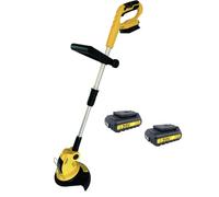 Nemura Coupe Bordure sans Fil 20V - Tête Inclinable en 4 Positions - Poignée Soft Grip -23cm de Diamètre de Coupe - 8000 Tours par Minute - 2 Batteries 2Ah - Marque Française