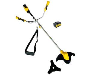 Nemura Débroussailleuse Électrique 20V - avec 2 Batteries 4Ah et Chargeur Rapide - Largeur de Coupe 30cm - Rotofil Moteur Brushless - Outillage Jardin - Marque Française