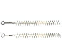 Nemura Lot de 2 Lames Taille-Haie pour Les Modèles Stihl HS45 - Longueur de Coupe 60 cm - Pièces Détachées pour Outillage de Jardin Motorisé - pour Professionnel et Bricoleur - Marque Française