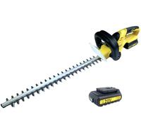 Nemura Taille-Haies sans Fil 20V - avec Protège Guide et Protège Lame - Poignée Soft Grip - 51cm de Longueur de Coupe - Moteur Brushless - Batterie 2Ah - 2,5 kg - Marque Française