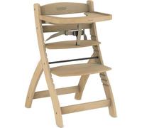 NENO PINO Chaise haute en bois 2 en 1