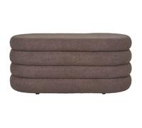 Lisa design Pouf tissu - Marron