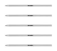 NEO+ Recharges de stylos à bille Compatible Smartpen Livescribe 3 Longueur de 67 mm D1. Encre noire, bleue ou rouge. 67mm 5 x Red ink