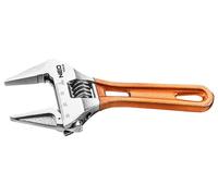 Neo Tools Clé à molette 03-020 courte 139 mm manche métal plastifié 0-32 mm