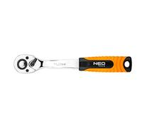 Neo Tools Cliquet 08-503 1/4" 145 mm 72 dents droit avec interrupteur