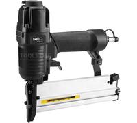 NEO TOOLS Agrafeuse pneumatique Clous 15-50mm type 300, Agrafes type 90(16-40mm type 90)