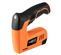 NEO TOOLS Agrafeuse pour tapisserie d'ameublement 4V, alimentation USB