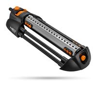 NEO TOOLS Arroseur Oscillant Jardin 20 Buses Réglables, Arroseur Pelouse Grande Surface 320 m², Débit et Portée Ajustables, Base Stable, avec Aiguille de Nettoyage