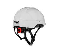 Neo tools Casque de sécurité en ABS - 51-63 cm - blanc