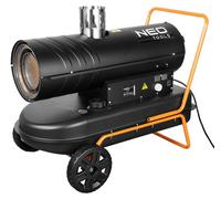 NEO TOOLS : Chauffage à huile de 20 kW, avec évacuation des gaz, thermostat et protection IPX2. Capacité : 36 litres