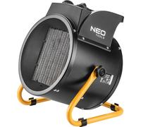 NEO TOOLS Chauffage électrique PTC céramique, 5kW, avec thermostat et disjoncteur, avec ventilateur, silencieux, faible consommation d'énergie, angle réglable, débit d'air 588 m3/h
