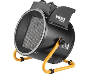 NEO TOOLS Chauffage électrique PTC céramique, 5kW, avec thermostat et disjoncteur, avec ventilateur, silencieux, faible consommation d'énergie, angle réglable, débit d'air 588 m3/h