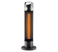 NEO TOOLS Chauffage infrarouge sur pied 1000W, IP44, élément chauffant lampe à fibres de carbone, surface chauffante 3 m², durée d'éclairage 6000 h, fonctionnement sûr - arrêt de la fonction de chauff