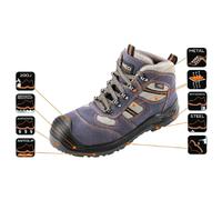 NEO TOOLS Chaussures de Sécurité Bottes de Sécurité 1792 g Taille 45 Largeur 125 mm Longueur 245 mm Hauteur 340 mm Modèle TOP-82-046