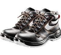 NEO TOOLS Chaussures de sécurité en cuir Chaussures de sécurité pour hommes Formateur de travail Chaussures incassables | Taille : 40
