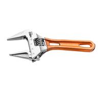 Neo Tools Clé à molette 03-020 courte 139 mm manche métal plastifié 0-32 mm