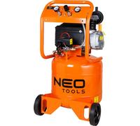 NEO TOOLS Compresseur d'huile vertical 40L - gain de place pour petits ateliers & garages, puissance 1500W