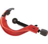 NEO TOOLS Coupe-tubes pour tubes en cuivre, aluminium, plastique, largeur des mâchoires 50-127 mm, 2"-5", mécanisme de réglage de la taille, corps en alliage d'aluminium, 2 galets de guidage
