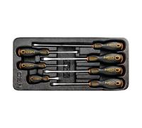 Neo tools Embouts de vissage plats - 7 pièces