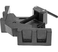 NEO TOOLS Etau pour souder, largeur des mâchoires 100 mm. Corps en fonte, poignée en acier ; 65 x 105 mm ; ouverture de 55 mm en