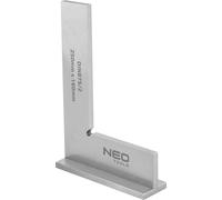 NEO TOOLS Fer d'angle avec socle DIN875/2, 250x160mm, détermination de l'angle, acier au carbone trempé