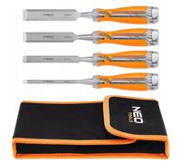 Neo tools Jeu 4 ciseaux à bois coffret - 6 à 24 mm