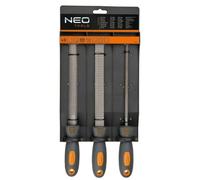 Neo tools Jeu de 3 limes à bois