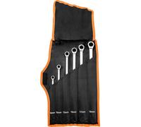 NEO TOOLS Jeu de 6 clés mixtes longues à cliquet - 8-19 mm