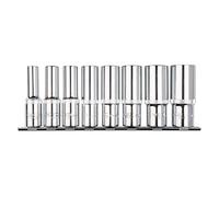 Neo tools Jeu de douilles longues spline - 8 pièces