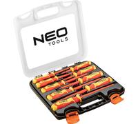 Jeu de 9 tournevis isolés NEO TOOLS 04-142 1000V spécial électricien