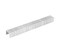 NEO TOOLS Lot de 4000 agrafes galvanisées pour agrafeuse pneumatique NEO modèle 14-572 GA21 type 80 (380) Longueur 6-16 mm Fil d'acier galvanisé résistant à la corrosion (8 mm)