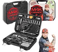 NEO TOOLS M4K Set d'outils de garage, 90 pièces
