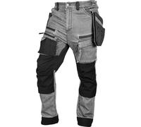 NEO TOOLS Pantalon de travail en jean robuste - Pantalon de travail résistant pour hommes en denim, 400 g/m² avec poches genouillères