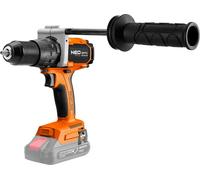 NEO TOOLS Perceuse-visseuse à percussion sans balais avec un couple de 100 Nm, système Energy+, polyvalente pour les travaux de perçage et de vissage