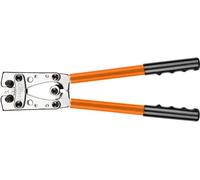 NEO TOOLS Pince pour cosses de câble, pince pour serrer les terminaisons 6-50 mm2 (10-1 AWG), 390 mm de long, acier au carbone, poignée ergonomique