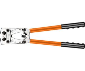 NEO TOOLS Pince pour cosses de câble, pince pour serrer les terminaisons 6-50 mm2 (10-1 AWG), 390 mm de long, acier au carbone, poignée ergonomique