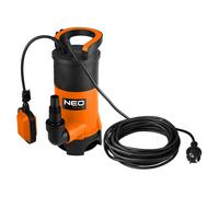Pompe submersible pour eaux sales 900W, 16000l/h, 04-746
