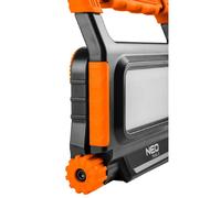 NEO tools Projecteur 3000 Lumens 30W Rechargeable avec Fonction Power Bank 99-064