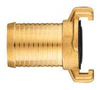 NEO TOOLS Raccord de tuyau de jardin, 1/2", 3/4", 1", 1 et 1/4", laiton, pour une compression correcte du tuyau sur l'embrayage au moyen de sangles à vis sans fin, raccord de tuyau (1 1/4")