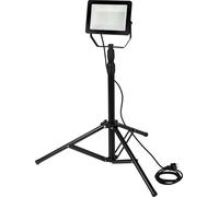 NEO TOOLS Réflecteur unique 100W SMD LED 8500lm ; sur pied télescopique 1,8m ; 230 V 50 Hz ; angle de rayonnement 110 degrés ; IP65 ; atelier, studio photo ; câble 3m ; aluminium