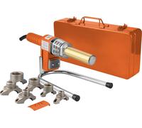 NEO TOOLS Soudeuse de tubes plastiques 700W, 3 manchettes chauffantes, taille 20, 25, 32 mm, pour tubes : PE, PP, PB, alimentation électrique 230V, 50 Hz, puissance 700V, température de la tête max 29
