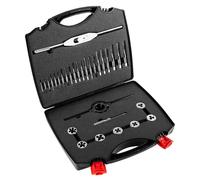 NEO TOOLS Tarauds et fileurs M3-M12, set de 32 pcs. HSS en coffret