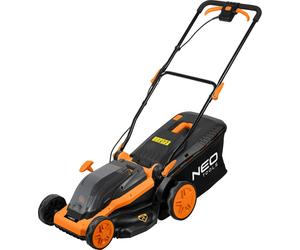 NEO TOOLS Tondeuse à gazon sans fil 36V - Largeur de coupe 380mm, Bac de ramassage 45L, Moteur sans balais, Hauteur de coupe réglable, Construction légère, Sans batterie, Idéal pour les jardins de tai
