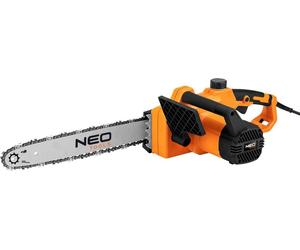 NEO TOOLS Tronçonneuse électrique 1800W avec guide de 405mm - vitesse de chaîne 9,3 m/s, tension de chaîne sans outil