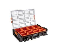 Neo Tools Organiseur modulaire 84-268 – avec boîtes noir-orange 575x330x135 mm