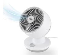 NEO TOOLS Ventilateur de table 45 W, ventilateur compact avec oscillation automatique, 3 vitesses, grille de 202 mm, flux d'air réglable, idéal pour le bureau