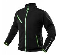 NEO TOOLS Veste de Travail en Polaire Pour Homme Avec Cordura Bleu/Noir - Taille S à 3XL - Qualité Supérieure Avec Éléments Réfléchissants - Chaude et Légère