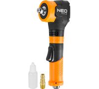 NEO TOOLS Visseuse à chocs angulaire, 1/2", couple 500 Nm, pression de fonctionnement 6,3 bar, consommation d'air moyenne 113 l/min, 75000 tr/min, poids 1,17 kg, certificat CE