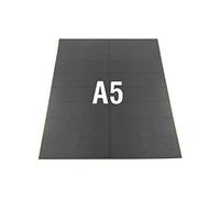 Neoflex® Self Adhésif Flexible Rectangles Pour Les Arts, L'Artisanat, la Fabrication de Modèles, Le Bricolage et Les Passe-Temps - 75mm x 25mm - 16 Par Feuille A5
